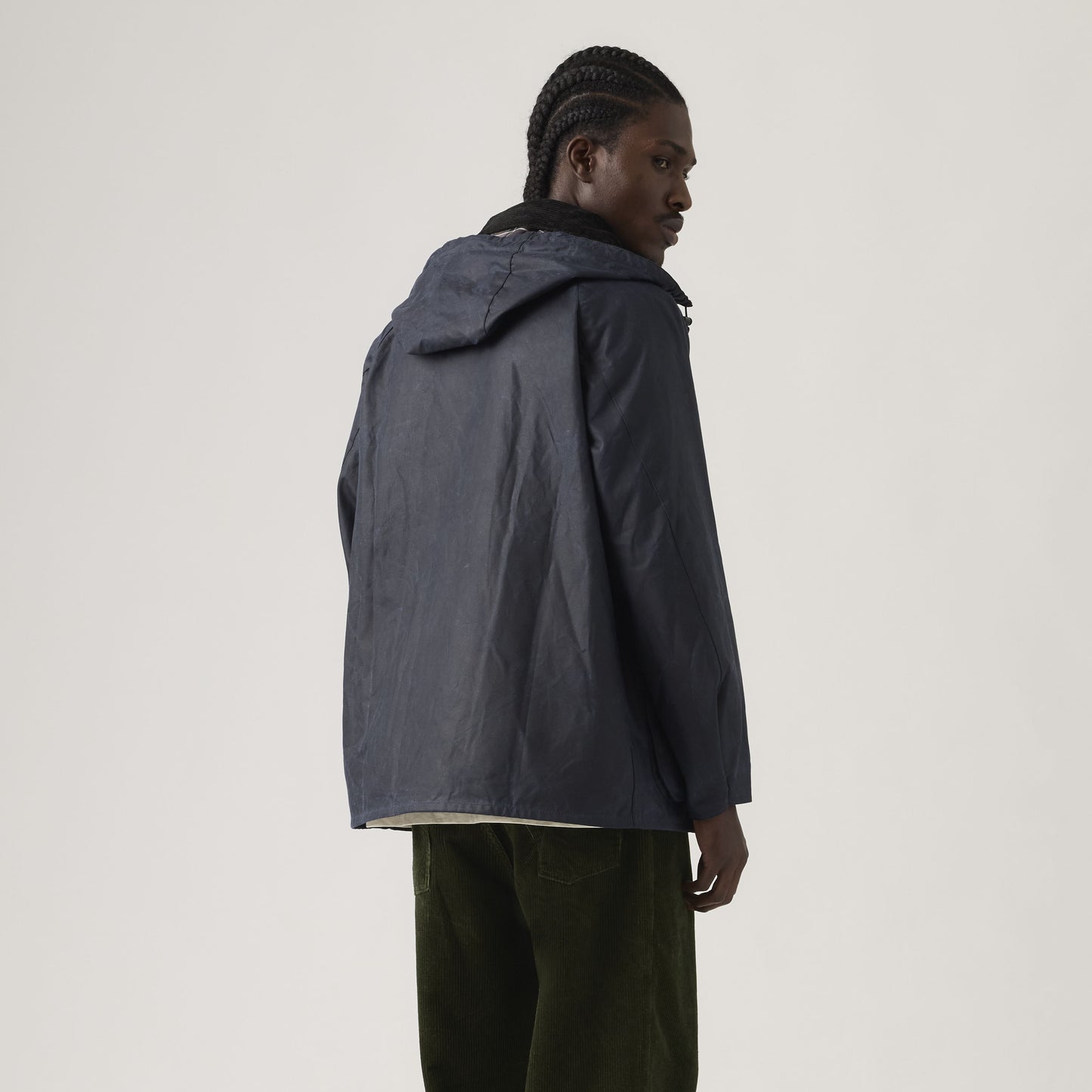 Levi's® x Barbour Oversized Bedale Waxed Jacket