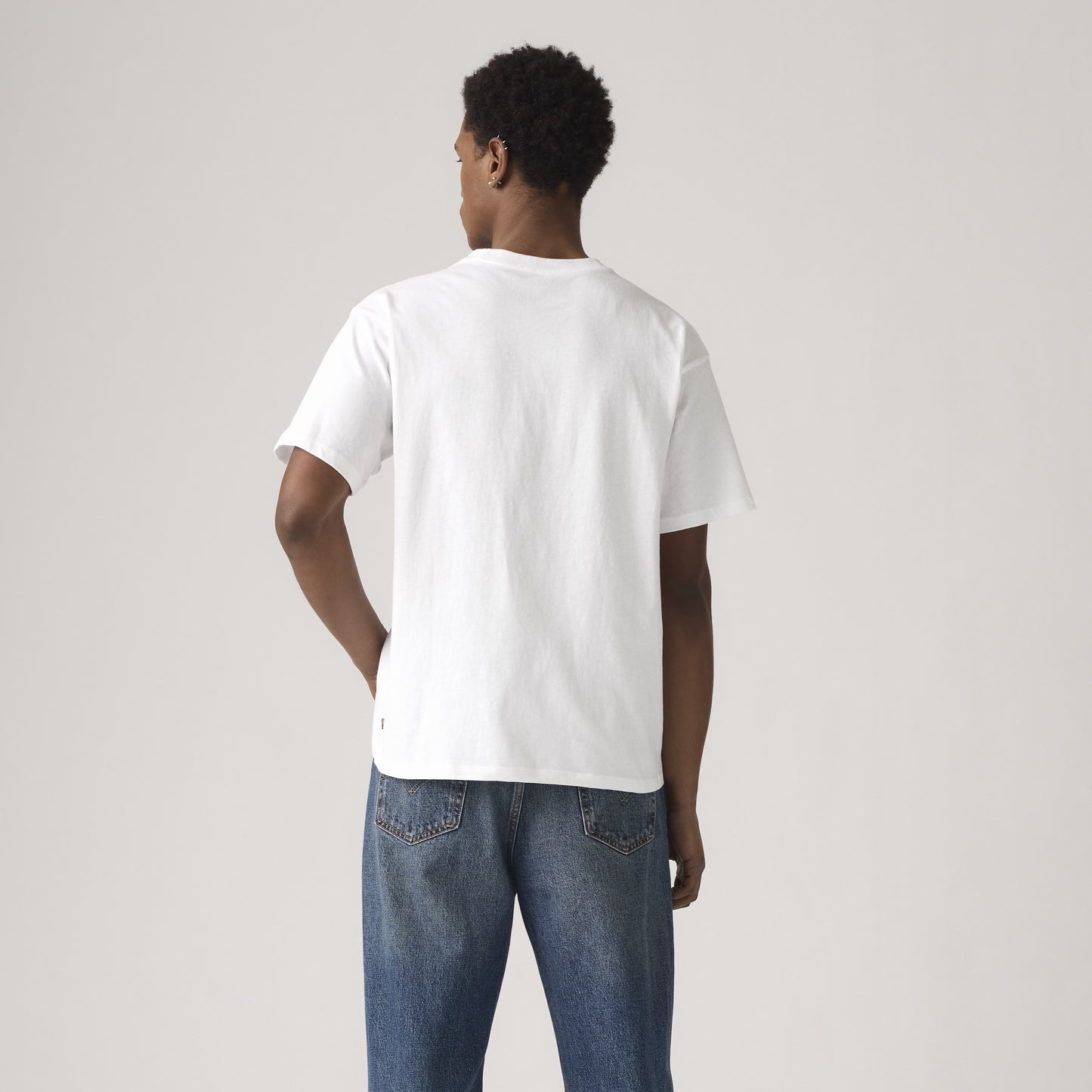 Levi's® 印花復古版型T-Shirt | 男裝 - Black | Levi's HK