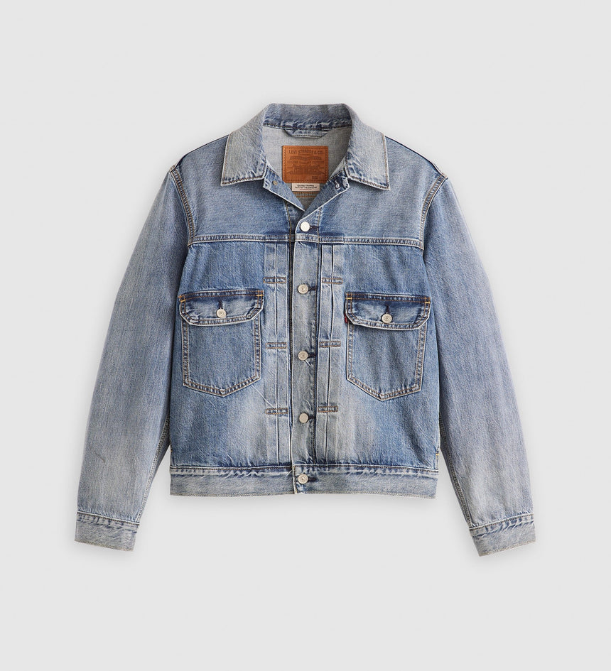 levi's® type ii 牛仔外套 |男裝 A76320014S- Med Indigo - Worn In – Levi's 香港