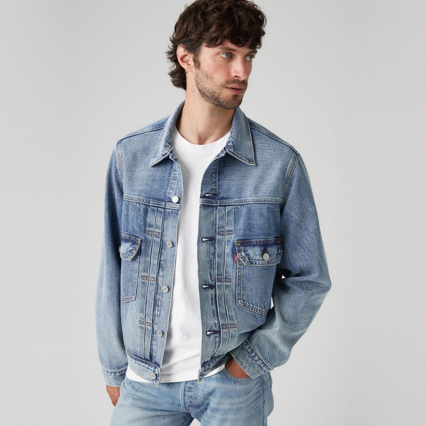 Levi's® TYPE II 牛仔外套 |男裝