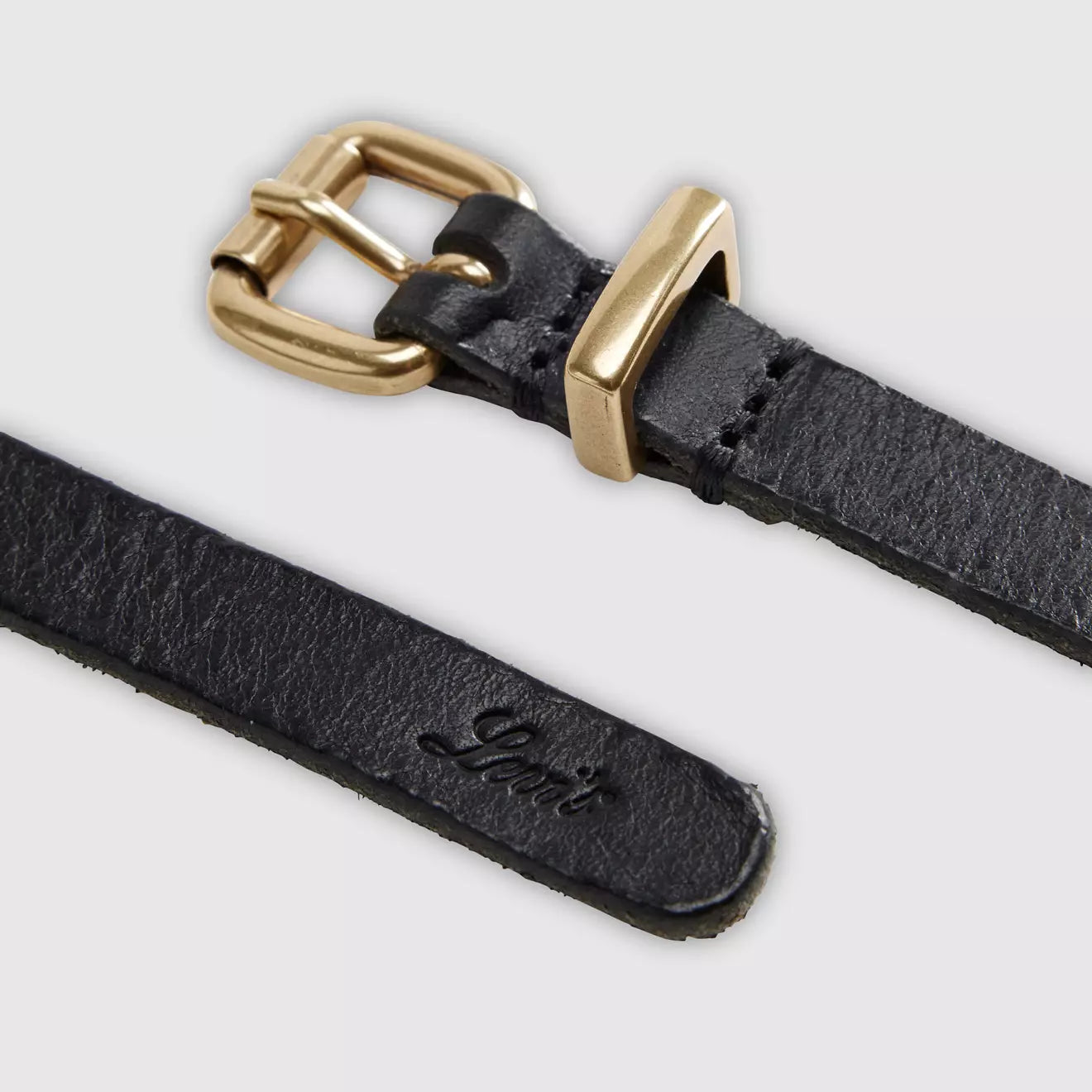 Levi's® Dillon 窄身皮帶 | 女裝