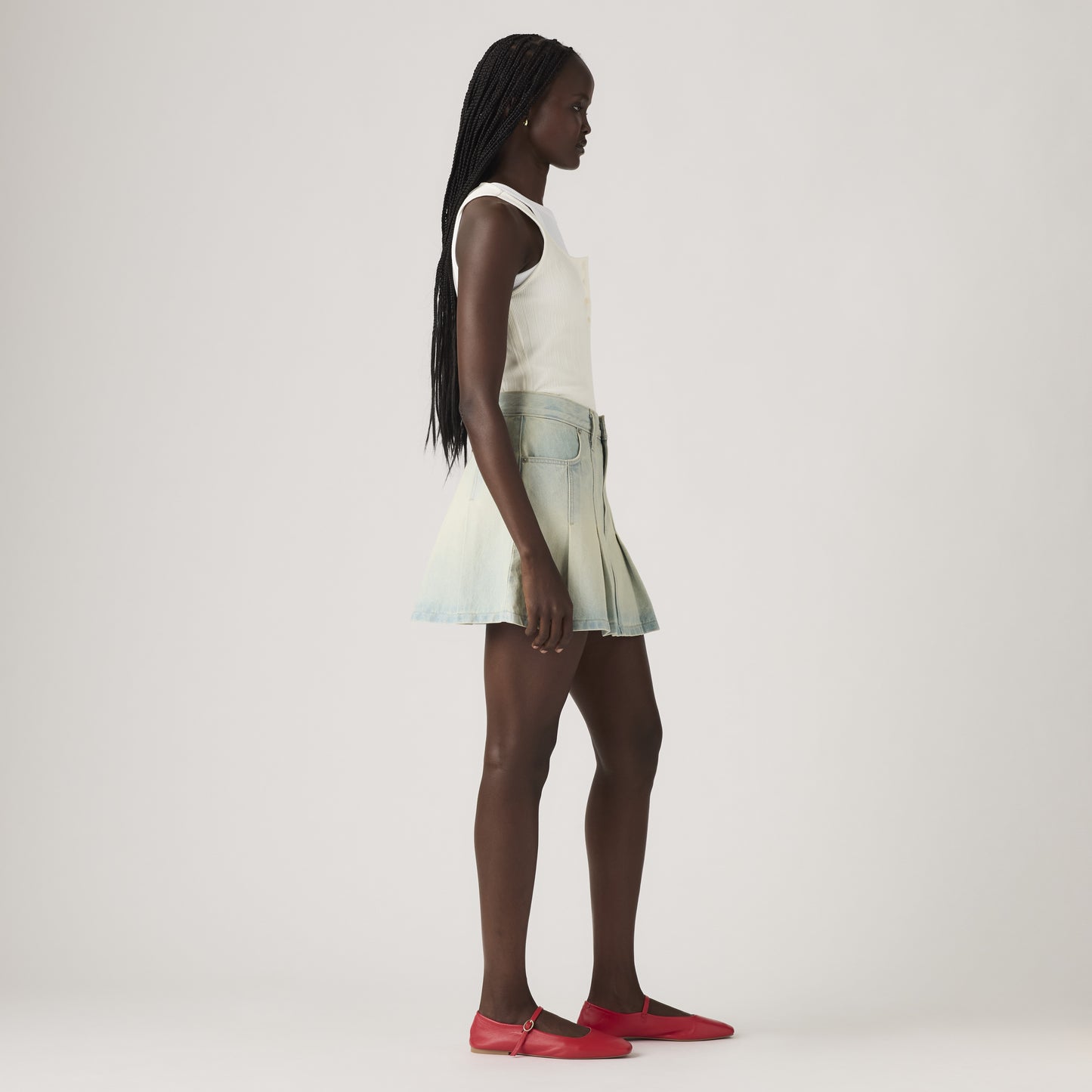 Levi's® Women's Pleated Mini Skirt