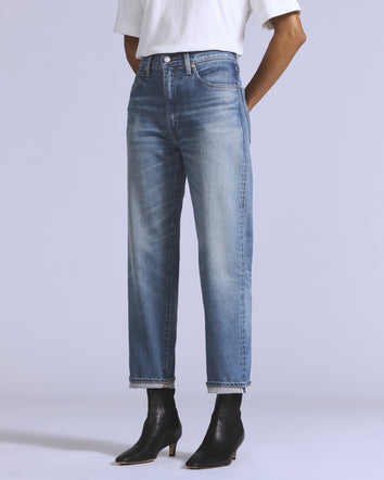 levi’s® blue tab™ women’s column jeans A588800122430 Medium Indigo  – Levi's Hong Kong