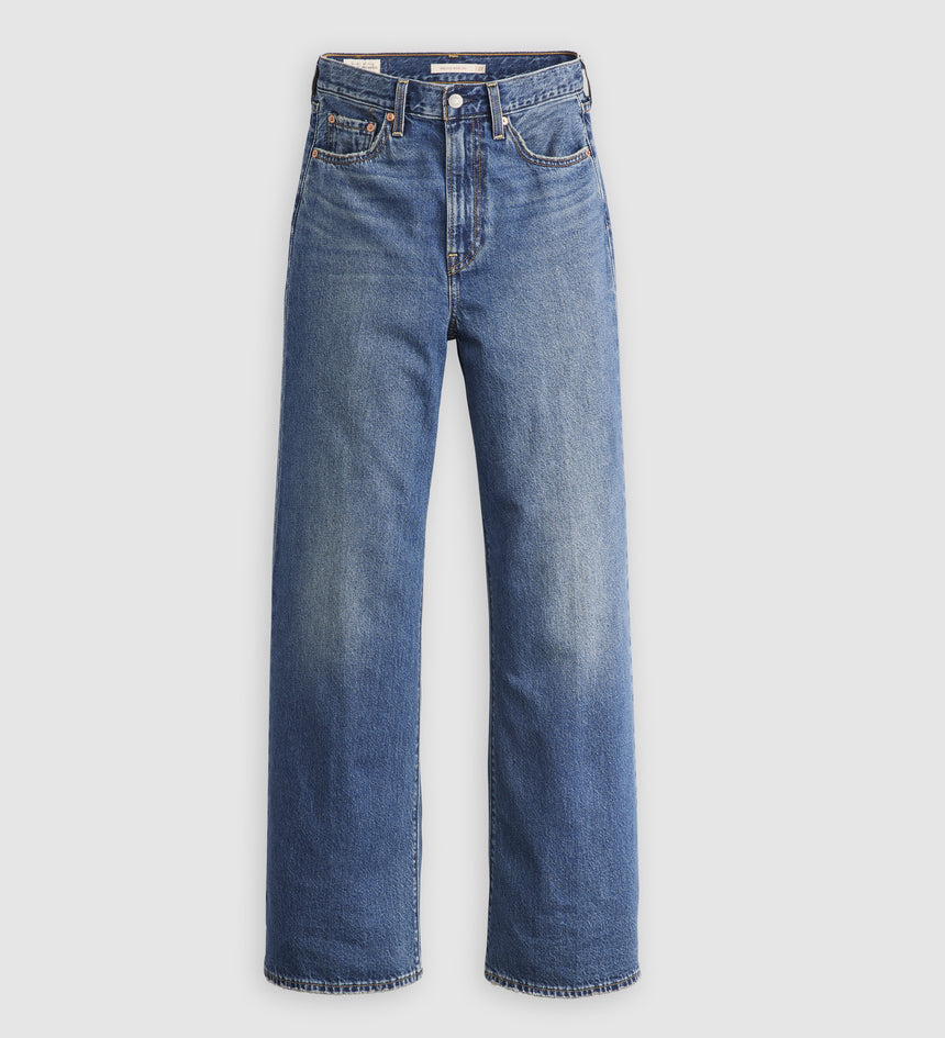 levi's® ribcage 闊腿牛仔褲 | 女裝 A608100122330 Dark Indigo – Levi's 香港