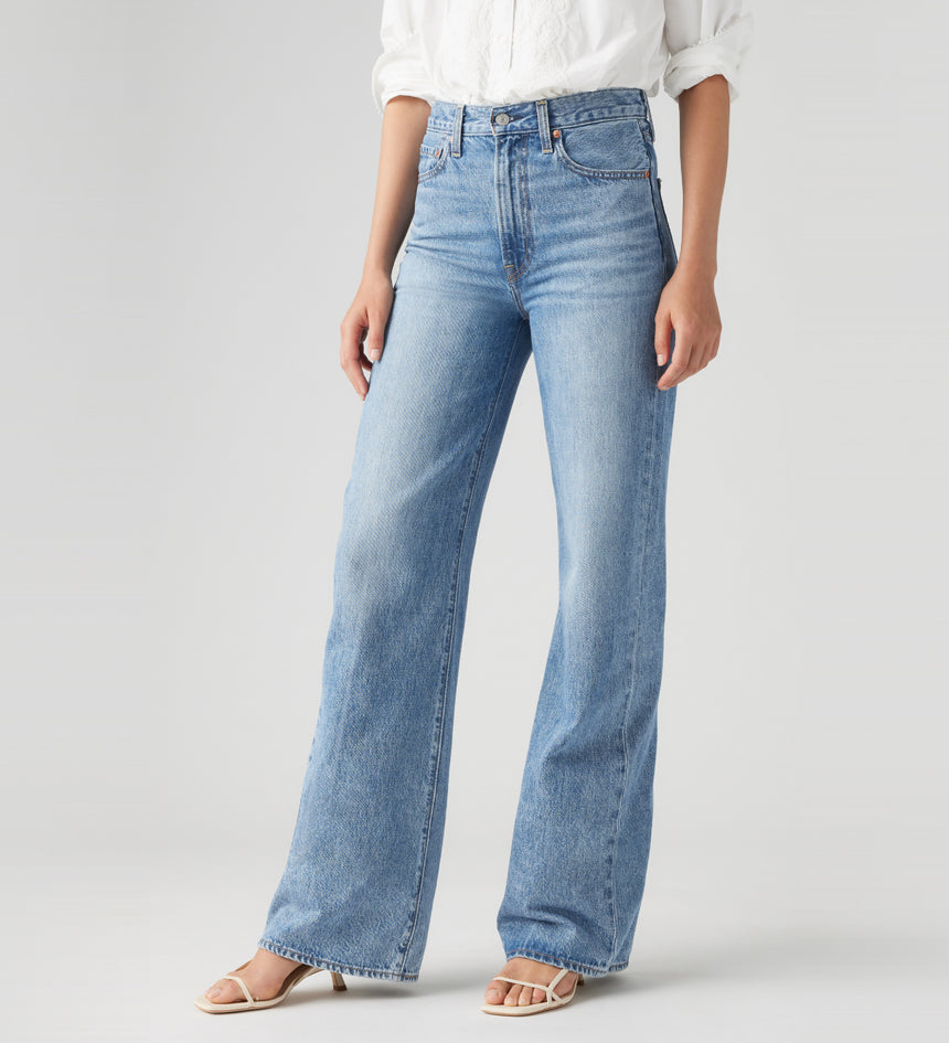 levi's® ribcage wide leg h223 not the same A608100202330 Indigo – Levi's Hong Kong