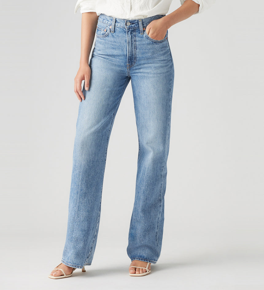levi's® ribcage wide leg h223 not the same A608100202330 Indigo – Levi's Hong Kong