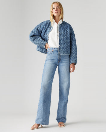 levi's® ribcage wide leg h223 not the same A608100202330 Indigo  – Levi's Hong Kong