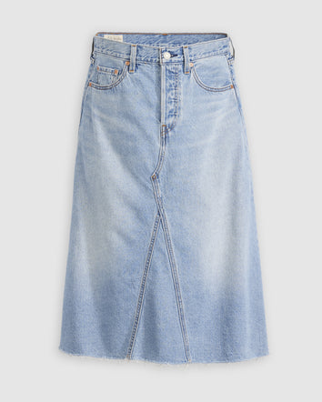 levi's® 高腰a字裙| 女裝 A9316000124- Light Indigo  – Levi's 香港