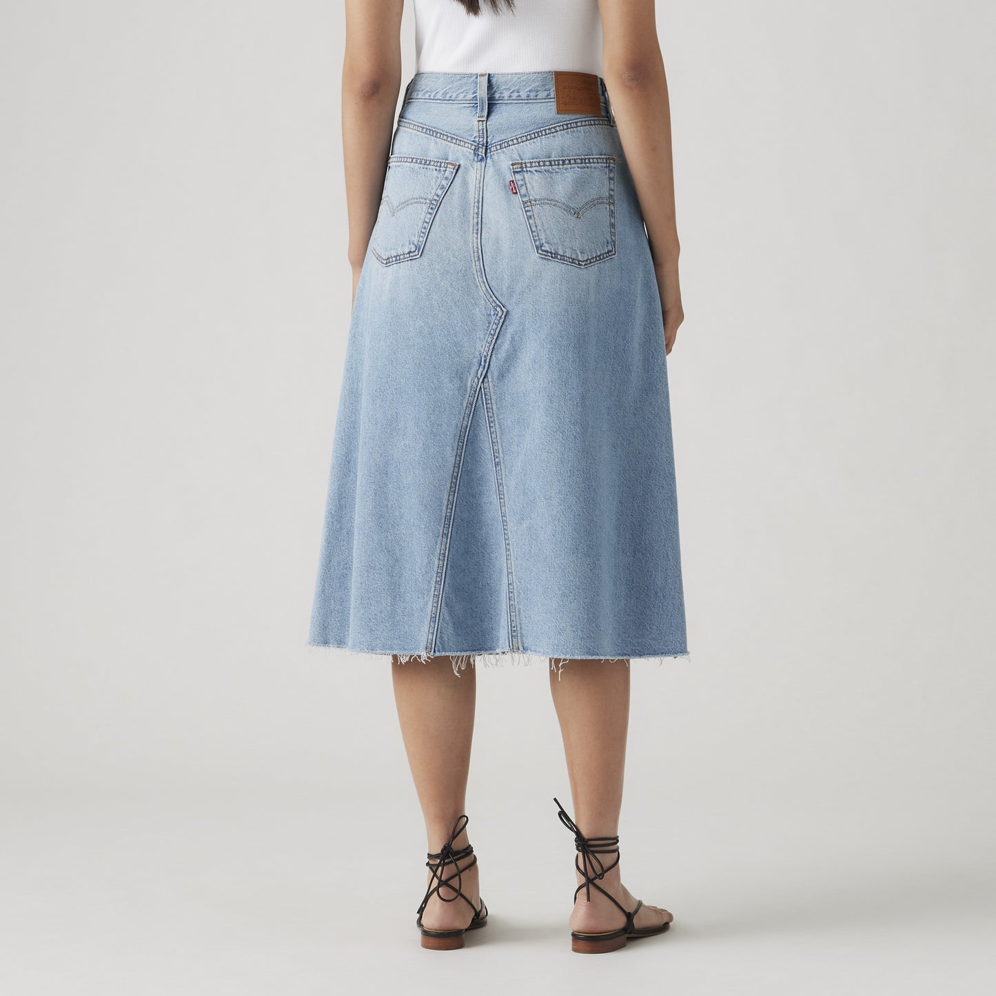 Levi's® 高腰A字裙| 女裝