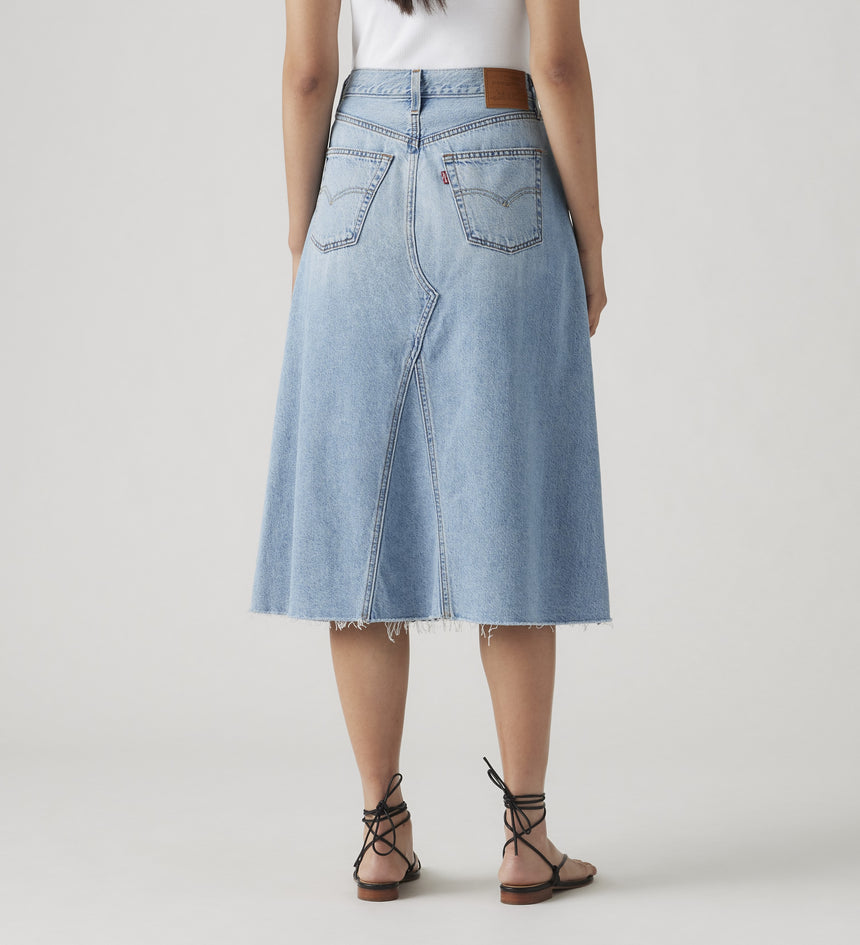 levi's® 高腰a字裙| 女裝 A9316000124- Light Indigo – Levi's 香港
