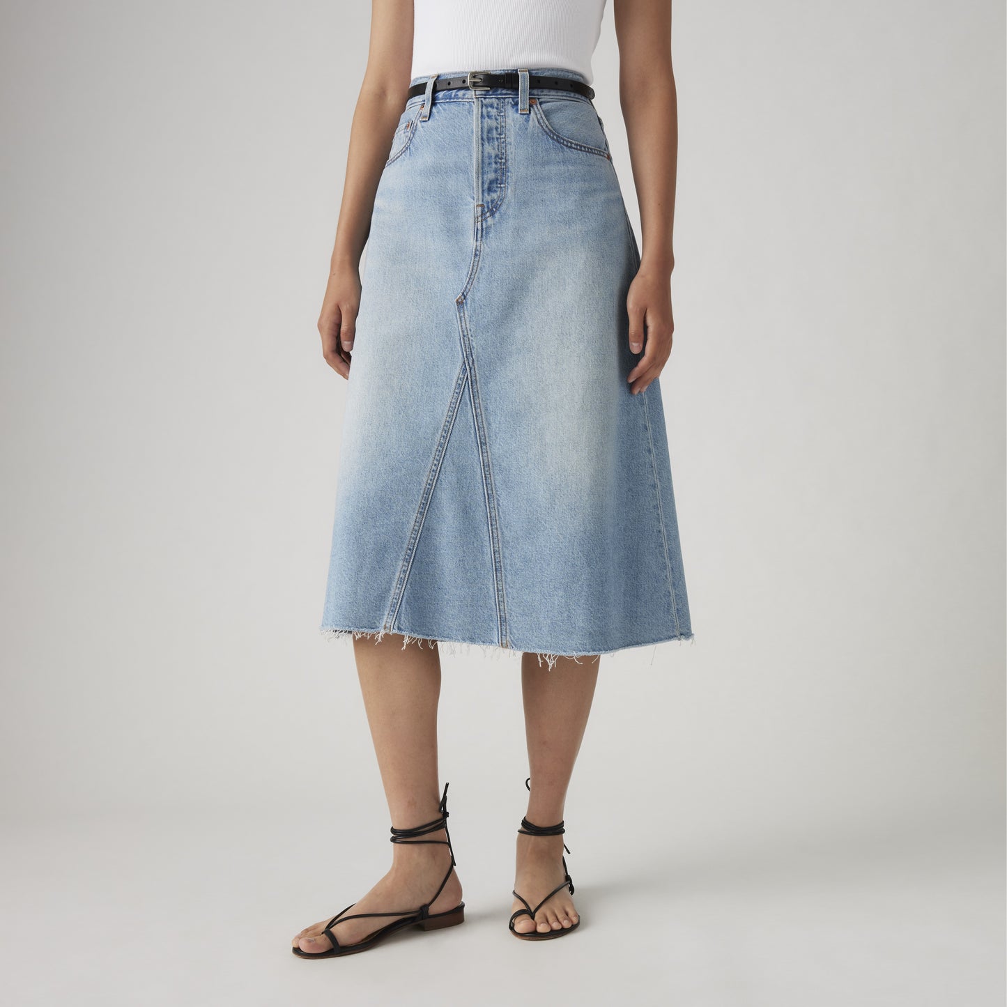 Levi's® 高腰A字裙| 女裝