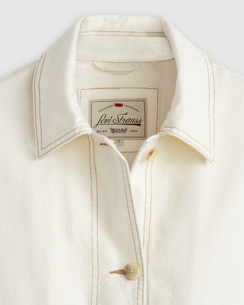 levi's® janis 工裝外套|女裝 001FV0001S- Whites  – Levi's 香港