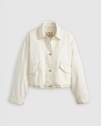 levi's® janis 工裝外套|女裝 001FV0001S- Whites  – Levi's 香港