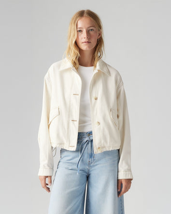 levi's® janis 工裝外套|女裝 001FV0001S- Whites  – Levi's 香港