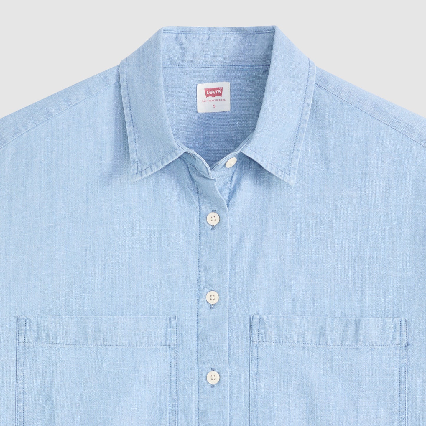 Levi's® Harlie 短袖短版襯衫 | 女裝