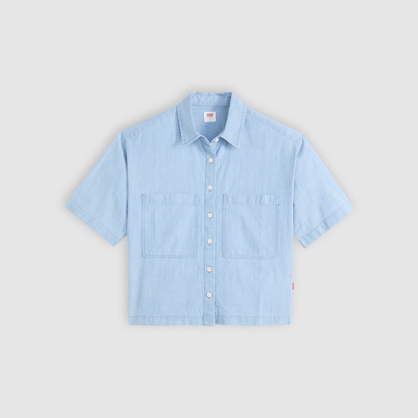 Levi's® Harlie 短袖短版襯衫 | 女裝