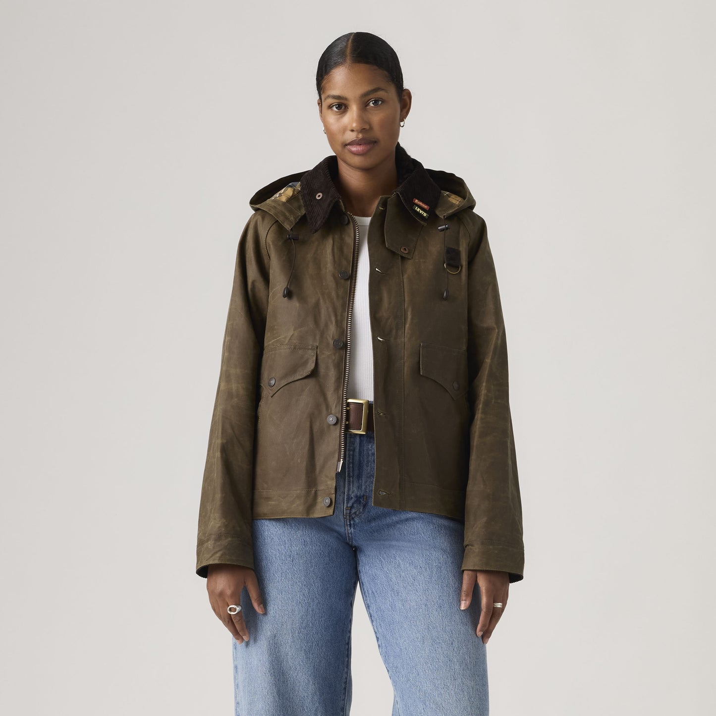 Levi's® x Barbour Spey Waxed Jacket