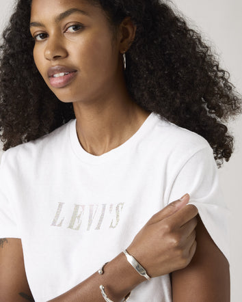 levi's® 經典圖案印花tee | 女裝 A22260140XS- White  – Levi's 香港