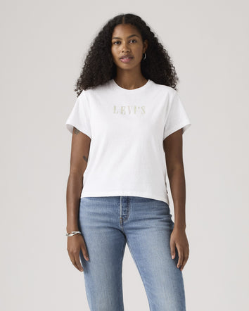 levi's® 經典圖案印花tee | 女裝 A22260140XS- White  – Levi's 香港
