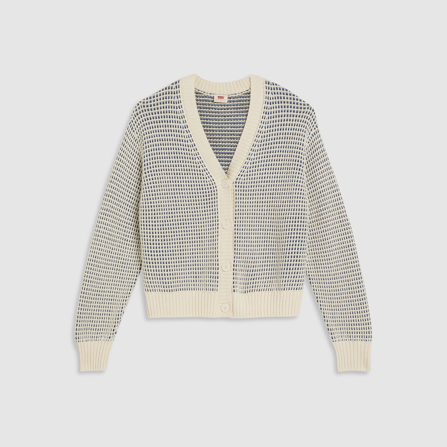 Levi's® SNOWFLAKE CARDIGAN BUTTER CREAM STRIPES