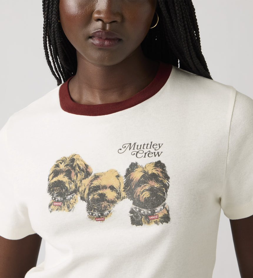 levi's® graphic essential 運動風t恤 | 女裝 A87980071XS- White – Levi's 香港