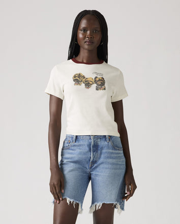 levi's® graphic essential 運動風t恤 | 女裝 A87980071XS- White  – Levi's 香港