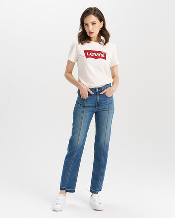 levi’s® women's 724 high-rise straight jeans 1888304192428 Indigo  – Levi's Hong Kong