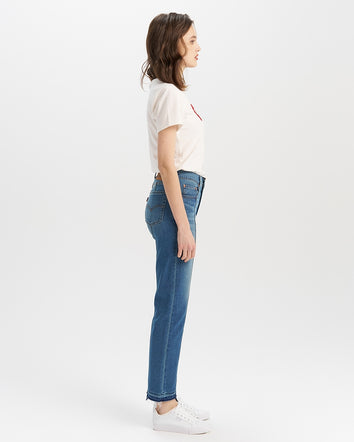levi’s® women's 724 high-rise straight jeans 1888304192428 Indigo  – Levi's Hong Kong