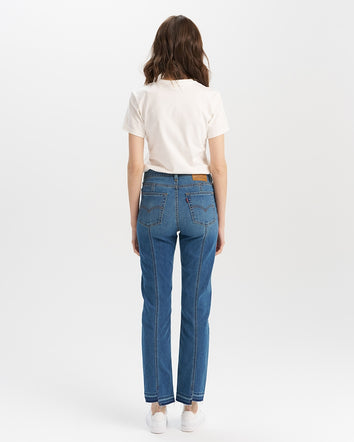levi’s® women's 724 high-rise straight jeans 1888304192428 Indigo  – Levi's Hong Kong