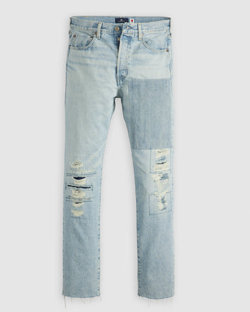 levi's® 藍標男士1980年代501® 牛仔褲 A587500092832 Med Indigo - Worn In  – Levi's 香港