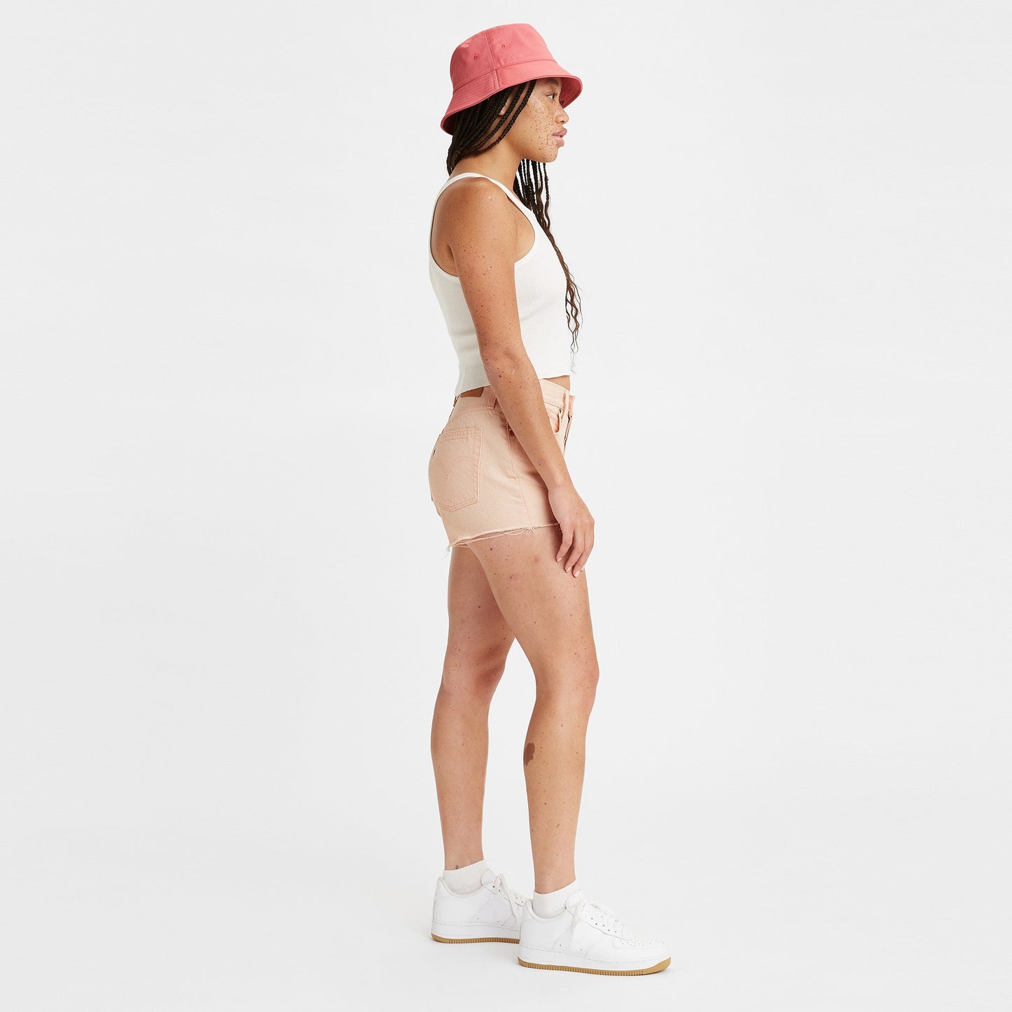 Levi's® Fresh® 501® 原創高腰牛仔短褲 | 女裝