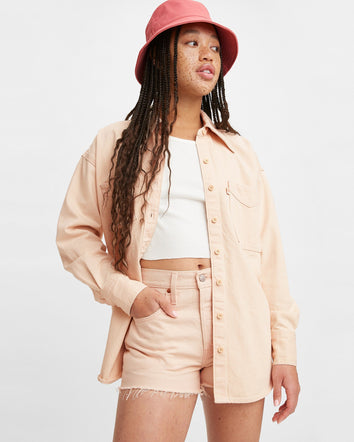 levi's® fresh® women's 501® original high-rise jean shorts 56327026023- Loquat  – Levi's Hong Kong