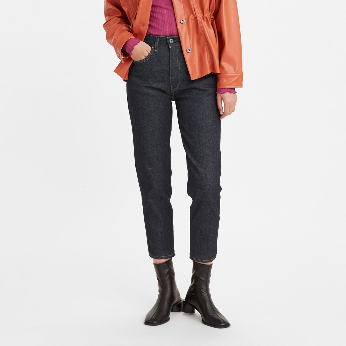 LEVI'S® Made & Crafted® MIJ 日本製高腰Boyfriend 男友風牛仔褲 | 女裝