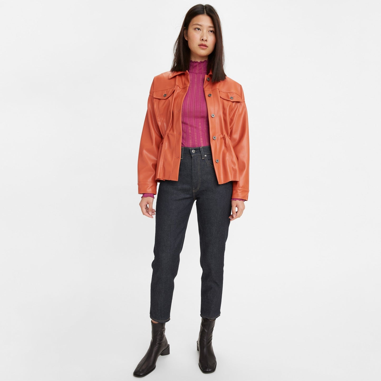 LEVI'S® Made & Crafted® MIJ 日本製高腰Boyfriend 男友風牛仔褲 | 女裝