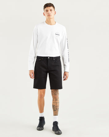 levi's® 405 標準版型牛仔短褲 | 男裝 3986400372812 Black Rinse Levi's® Flex Short  – Levi's 香港