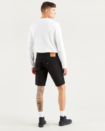 levi's® 405 標準版型牛仔短褲 | 男裝 3986400372812 Black Rinse Levi's® Flex Short  – Levi's 香港
