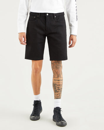 levi's® 405 標準版型牛仔短褲 | 男裝 3986400372812 Black Rinse Levi's® Flex Short  – Levi's 香港