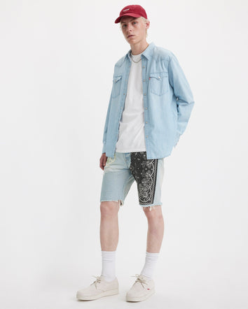 levi's® 501® 原創短褲 | 男裝 365120226299 We Love Sports Destructed Short  – Levi's 香港