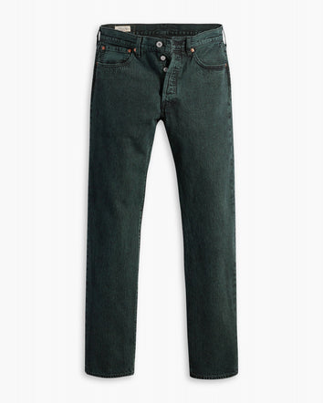 levi's®  501® 經典直筒牛仔褲 | 男裝 0050134742932 Darkest Spruce Over Dyed Pant - Green  – Levi's 香港