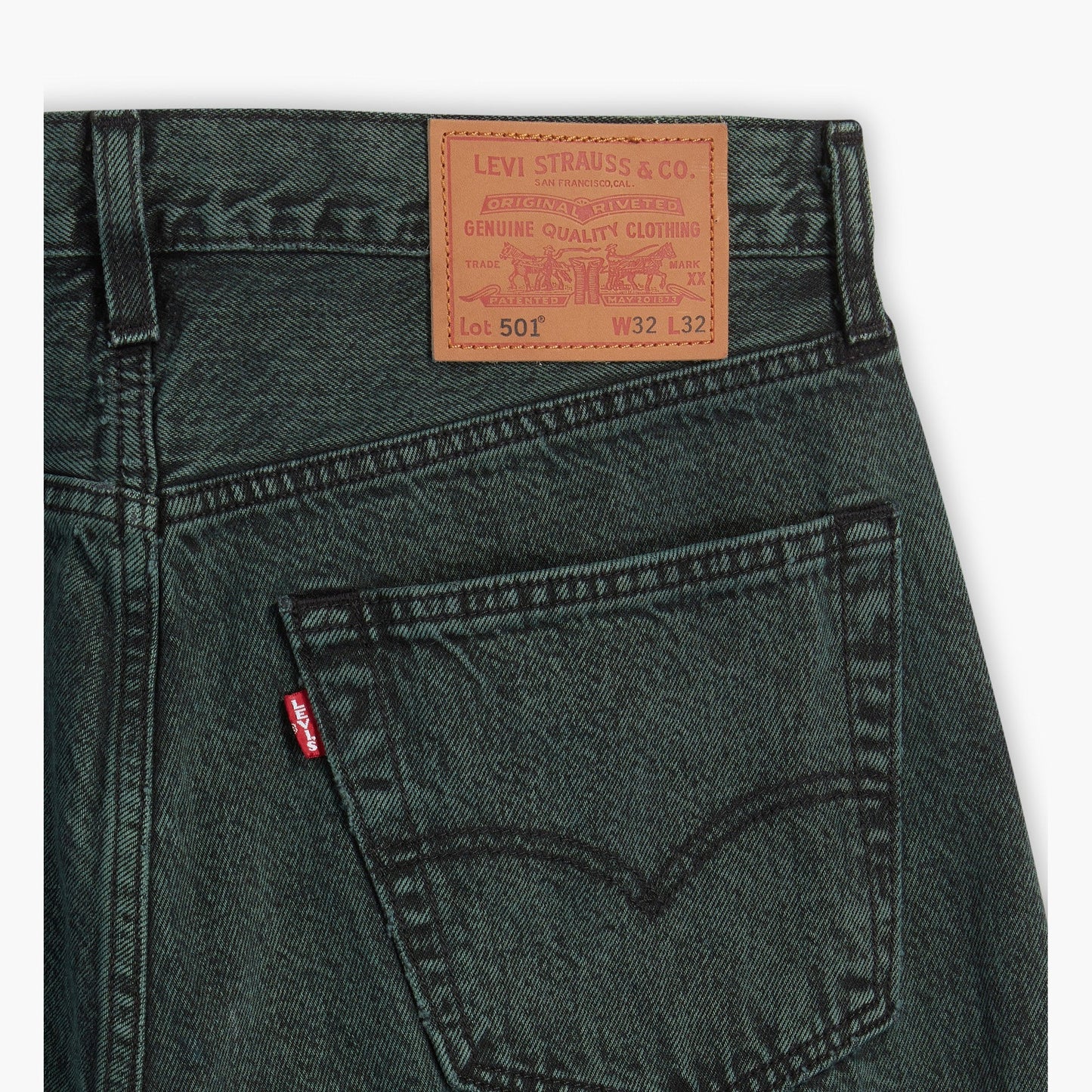 Levi's® 501® 經典直筒牛仔褲 | 男裝