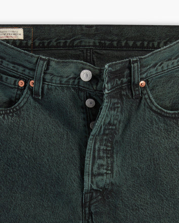 levi's®  501® 經典直筒牛仔褲 | 男裝 0050134742932 Darkest Spruce Over Dyed Pant - Green  – Levi's 香港