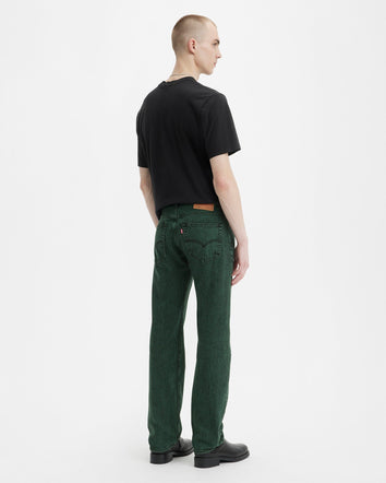 levi's®  501® 經典直筒牛仔褲 | 男裝 0050134742932 Darkest Spruce Over Dyed Pant - Green  – Levi's 香港
