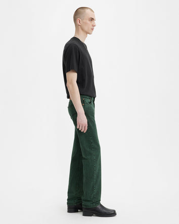 levi's®  501® 經典直筒牛仔褲 | 男裝 0050134742932 Darkest Spruce Over Dyed Pant - Green  – Levi's 香港