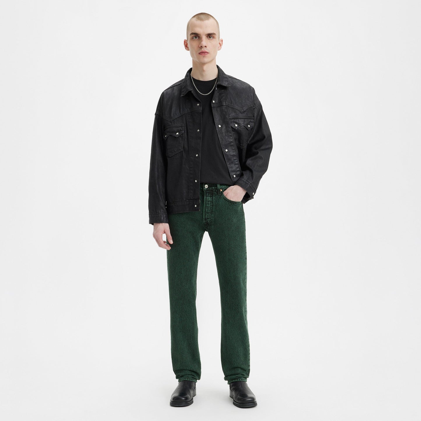Levi's® 501® 經典直筒牛仔褲 | 男裝