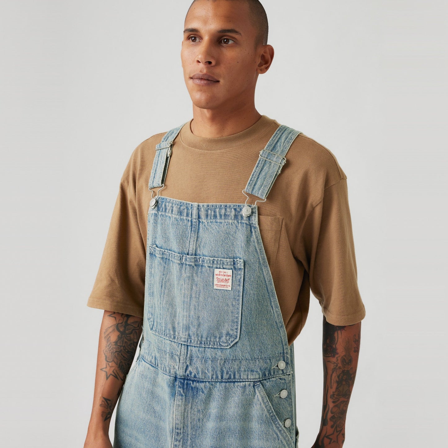 Levi's® 男士紅標™ 工裝連身褲