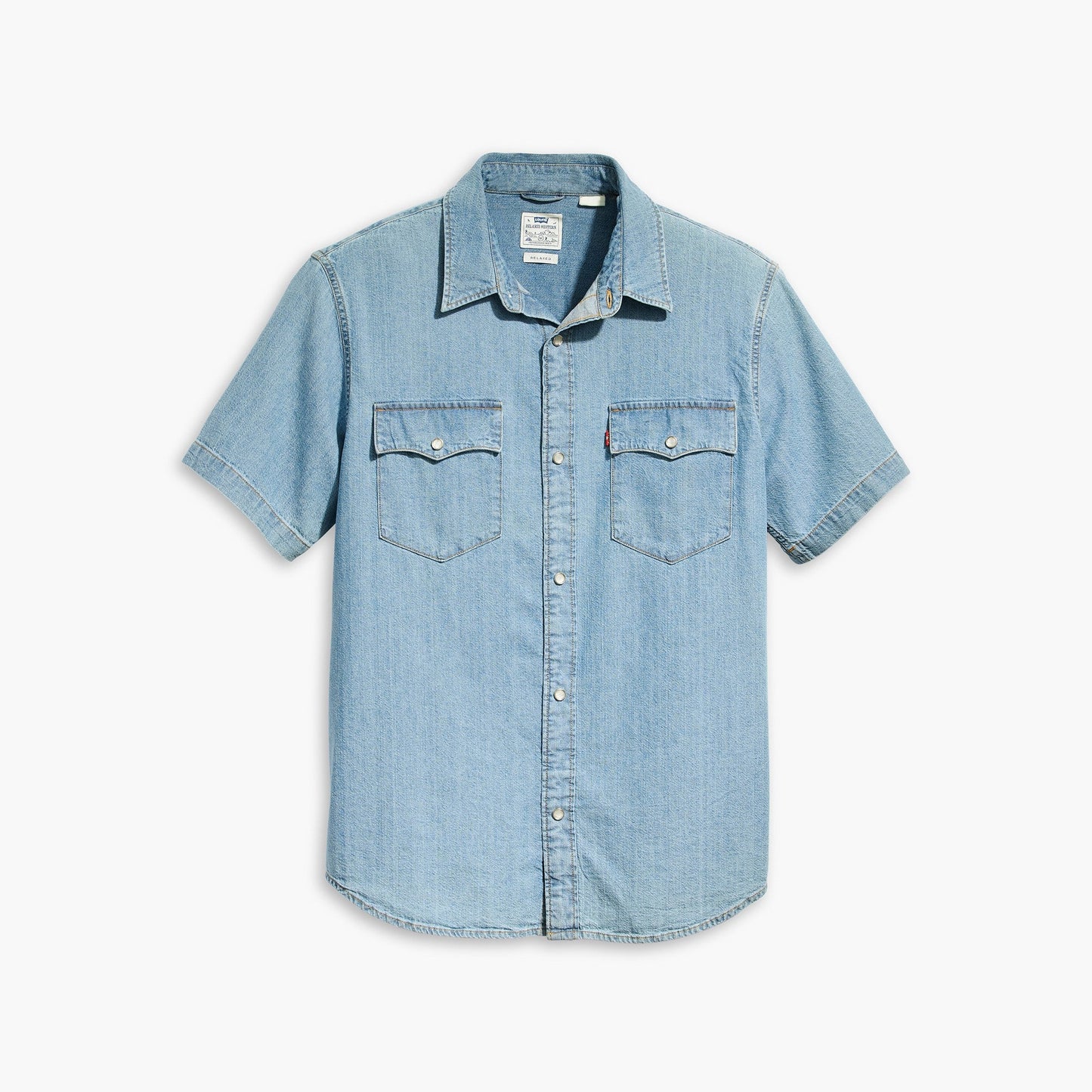 Levi's® 短袖 寬鬆西部風格襯衫 | 男裝