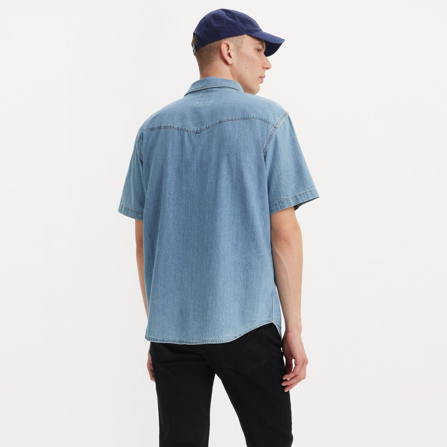 Levi's® 短袖 寬鬆西部風格襯衫 | 男裝