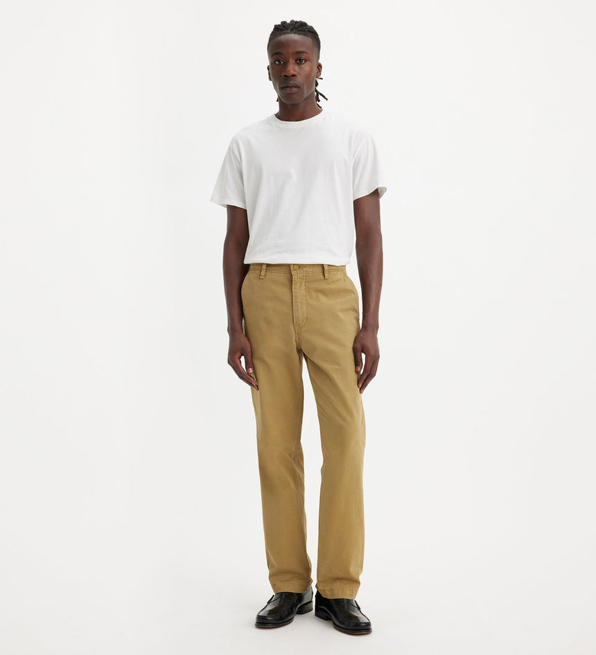 levi's® men's xx chino authentic straight pants A575300132832 British Khaki Soft Garment Dye - Tan – Levi's Hong Kong