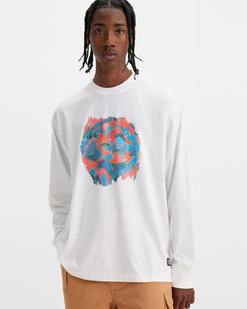 levi’s® skate 滑版印方 boxy 剪裁 長袖 t-shirt | 男裝 A10060009M- Bask Art Abstract  – Levi's 香港