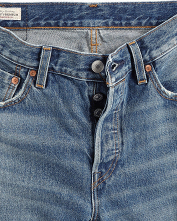 levi's® 501 90年代 直腳剪裁牛仔褲 | 女裝 A195900252428 Twisted Sister - Blue  – Levi's 香港